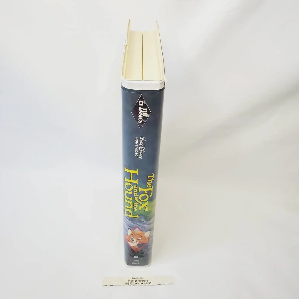 Tested-Disney The Fox and The Hound VHS w/ Bonus Disney Collector Mystery Pack - Picture 4 of 11